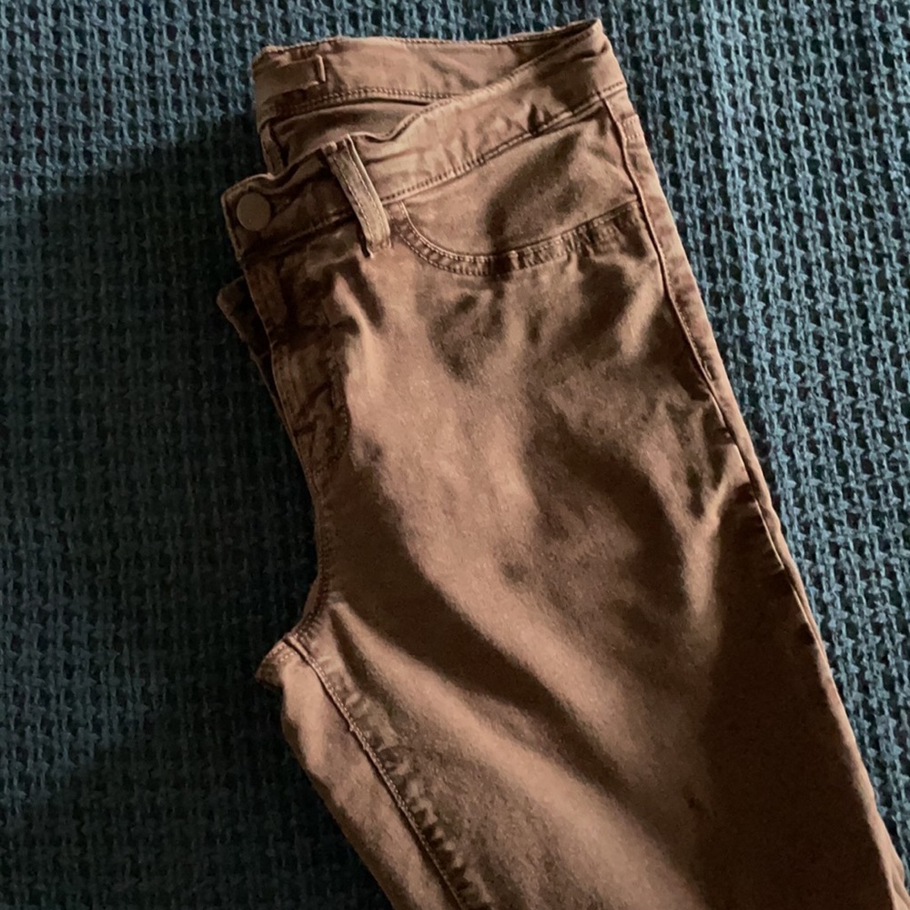 JBrand skinny leg pant Sz 28 chocolate color 🍫